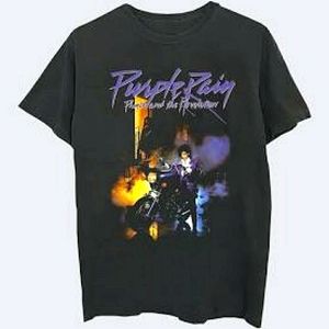 - - PRINCE PURPLE RAIN TEE SHIRT  NEW OFFICIAL PRINCE ESTATE